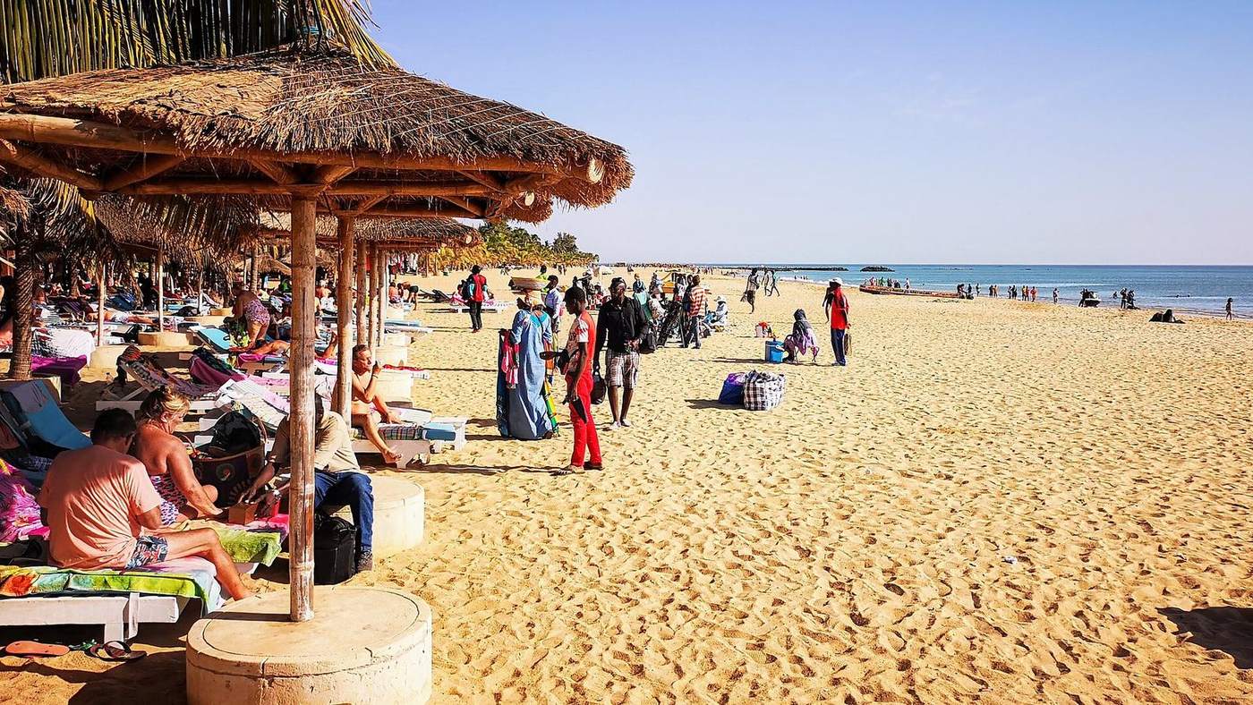 La plage de Saly